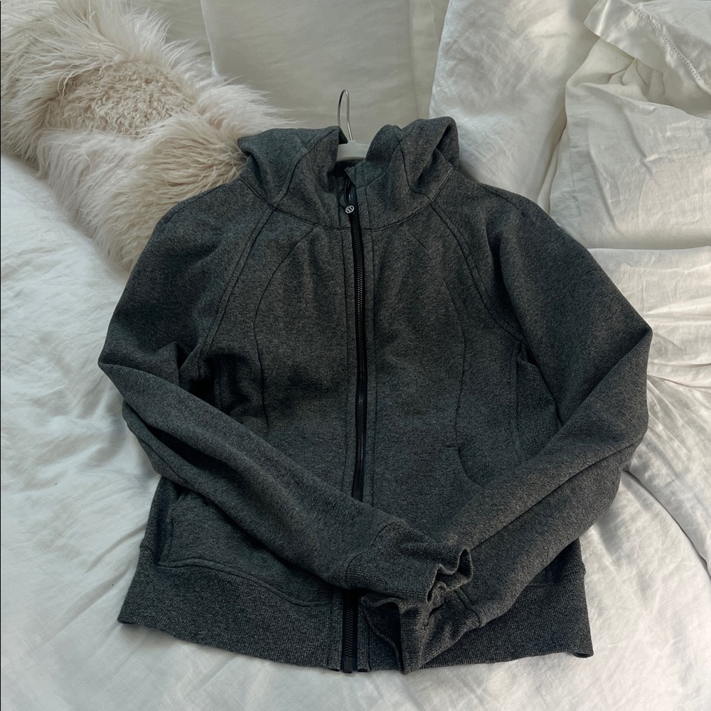 Lululemon Women's Gray Scuba Jacket